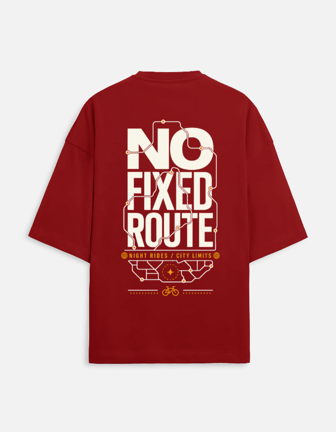 No Fixed Route Black back lay-flat