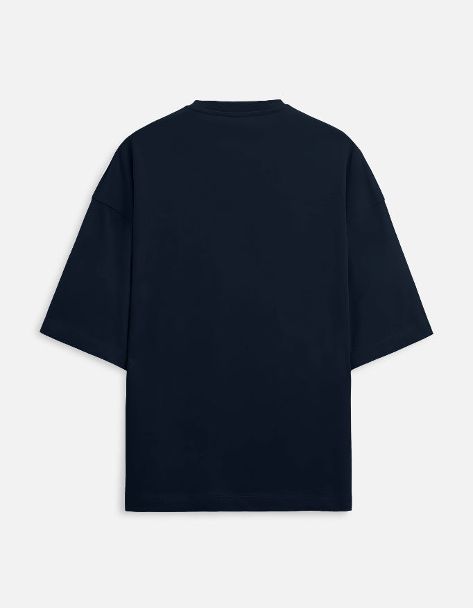 Good Luck Laundry Navy Blue blank back lay-flat