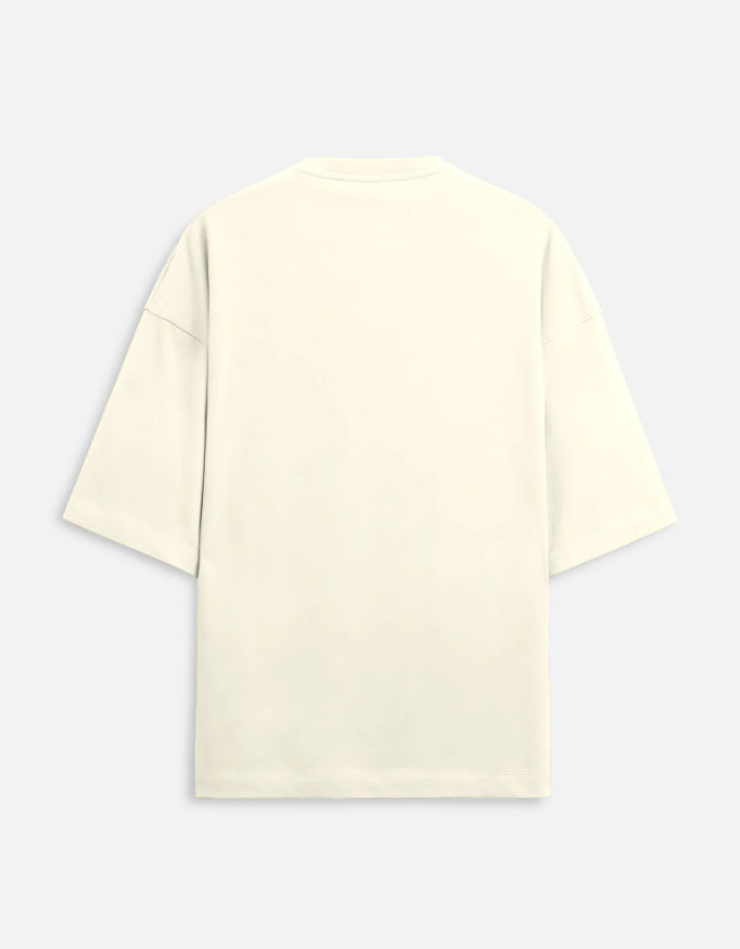 Blue Tile Swim Team Off White blank back lay-flat