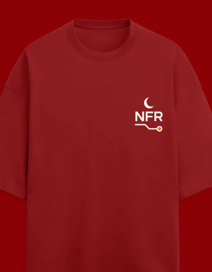 No Fixed Route Red front pocket lay-flat