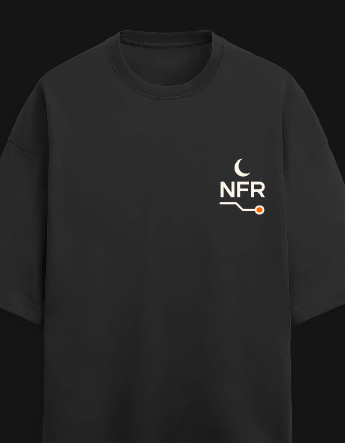 No Fixed Route Black front pocket lay-flat