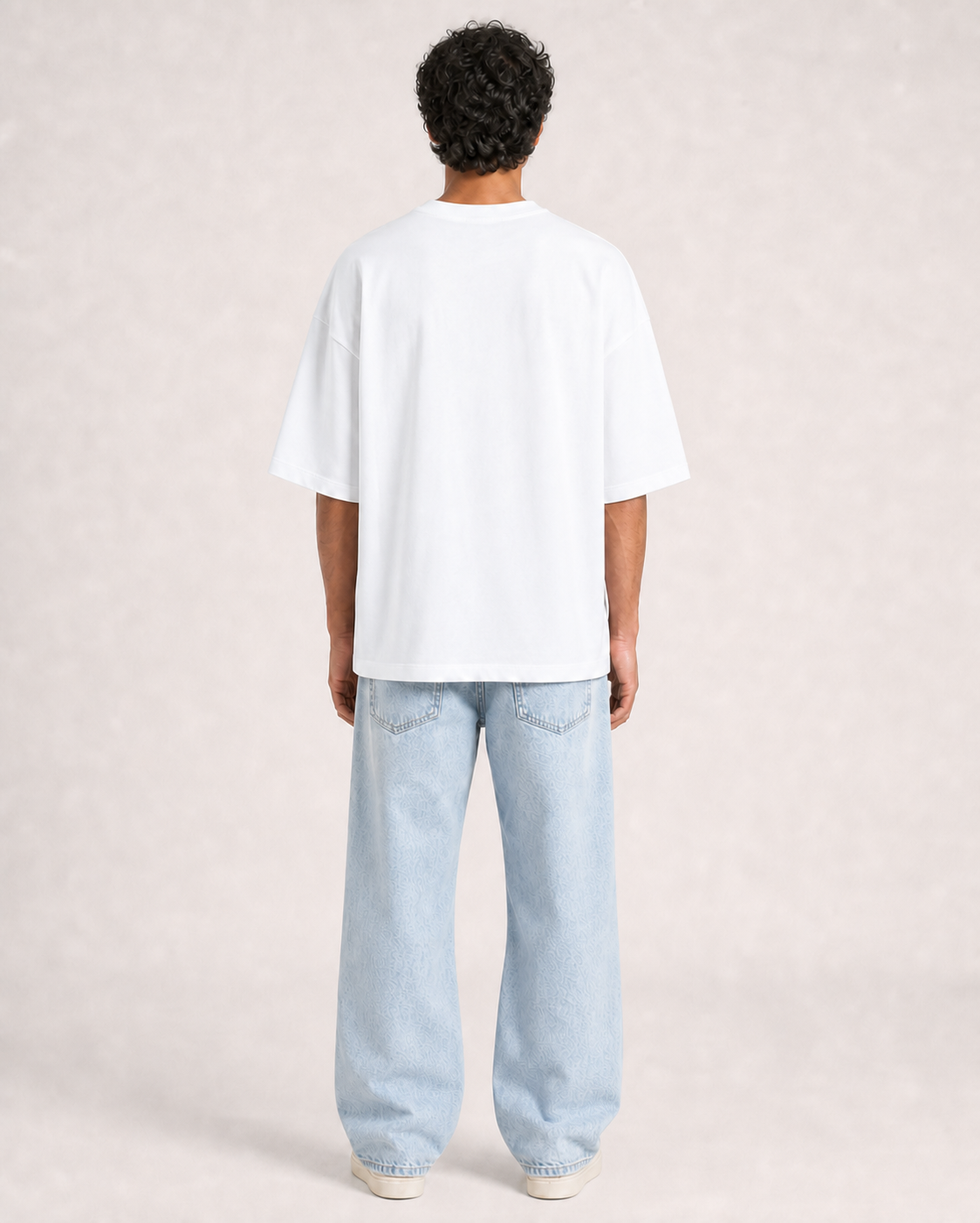 After Hours Tennis Club White model blank back
