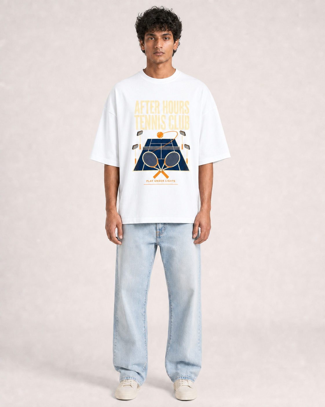 After Hours Tennis Club White model front