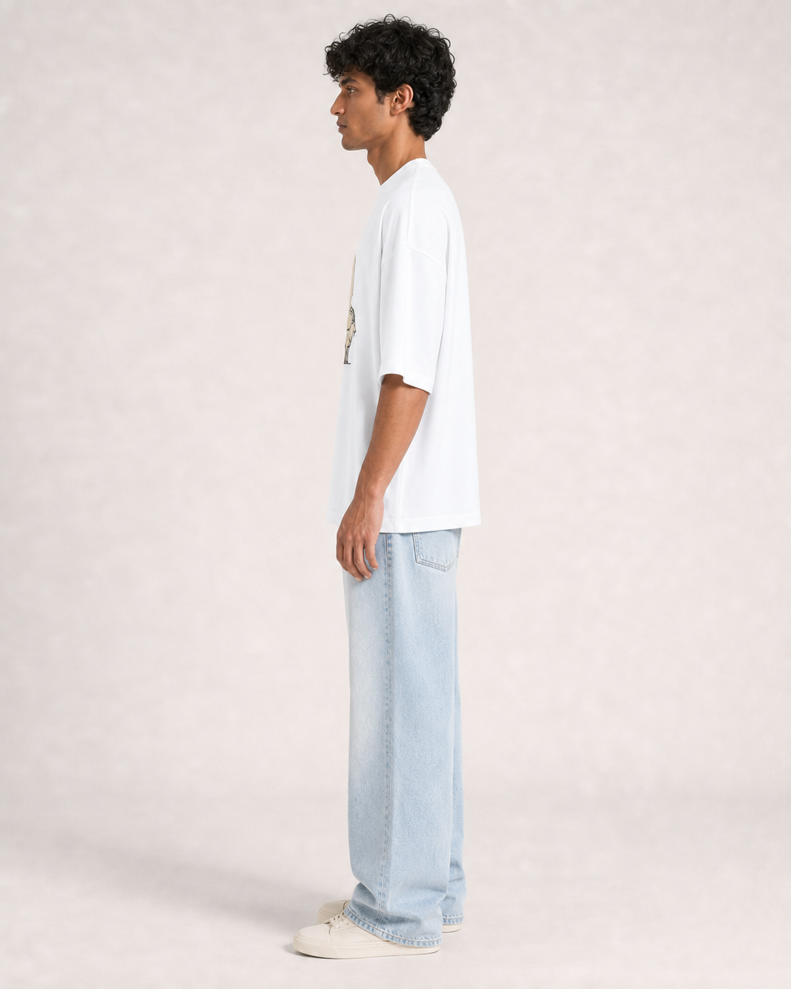 Alpine Team 83 White model side fit