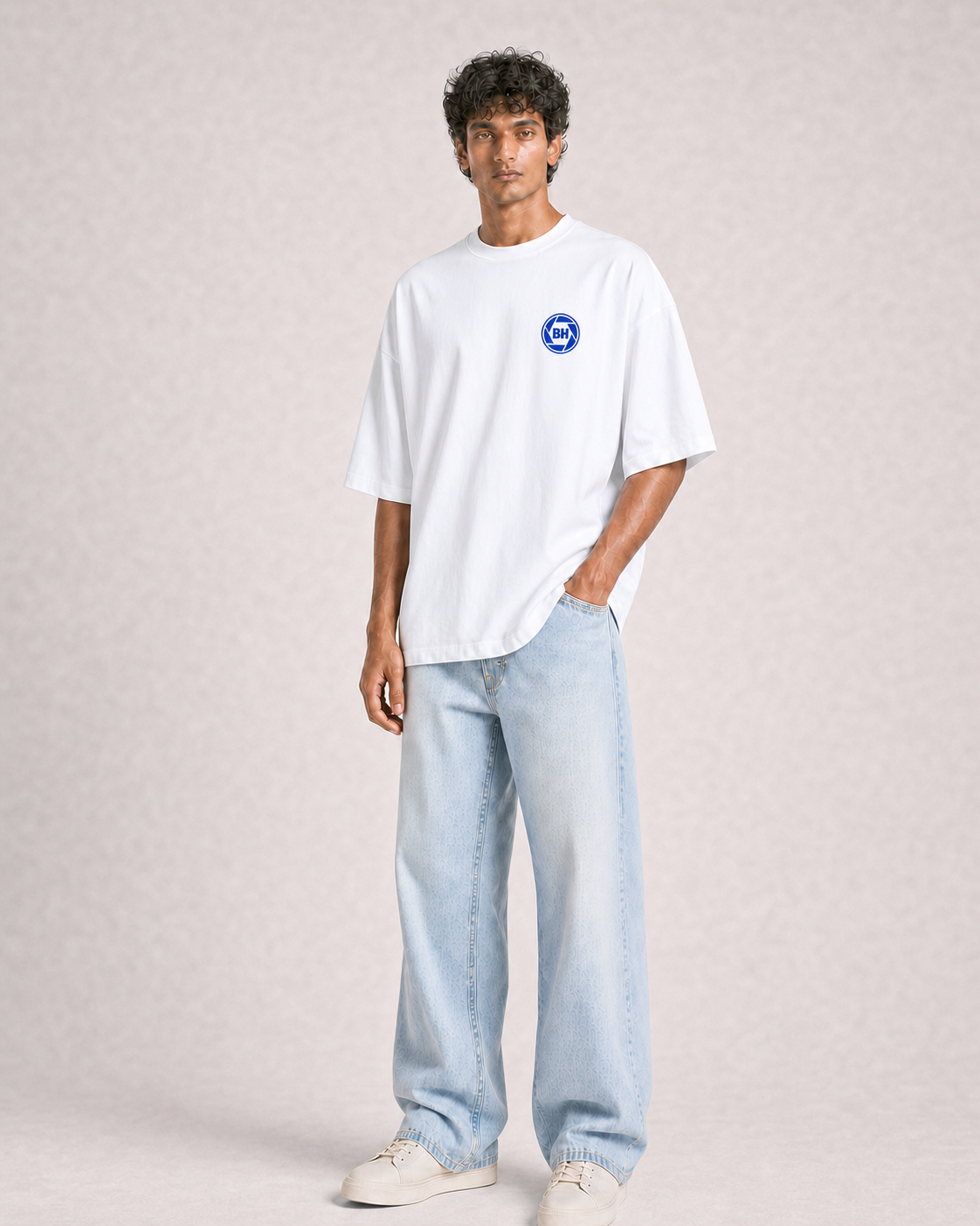 Blue Hour Photo Lab White model three-quarter front