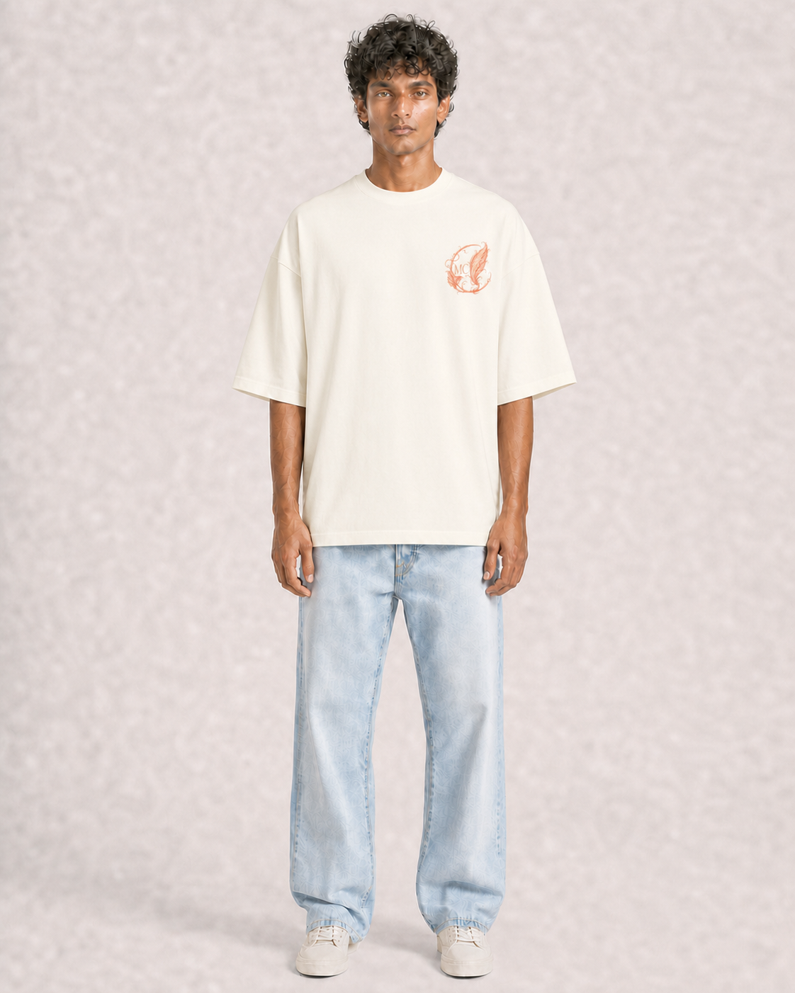 Moonflower Conservatory Off White model front pocket