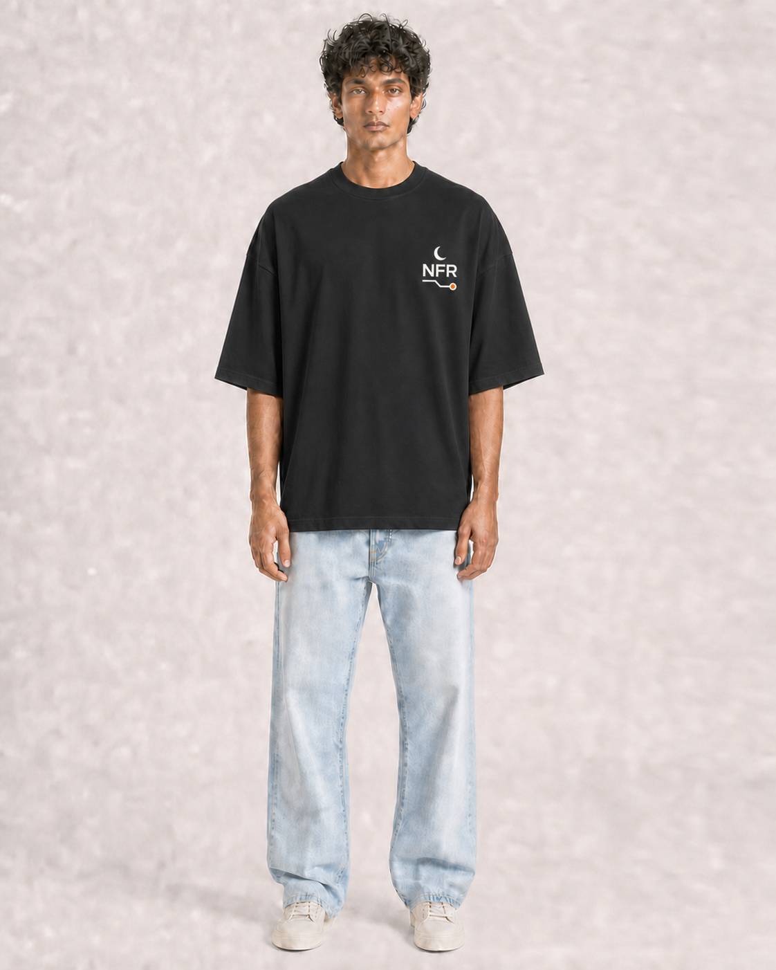 No Fixed Route Black model front pocket