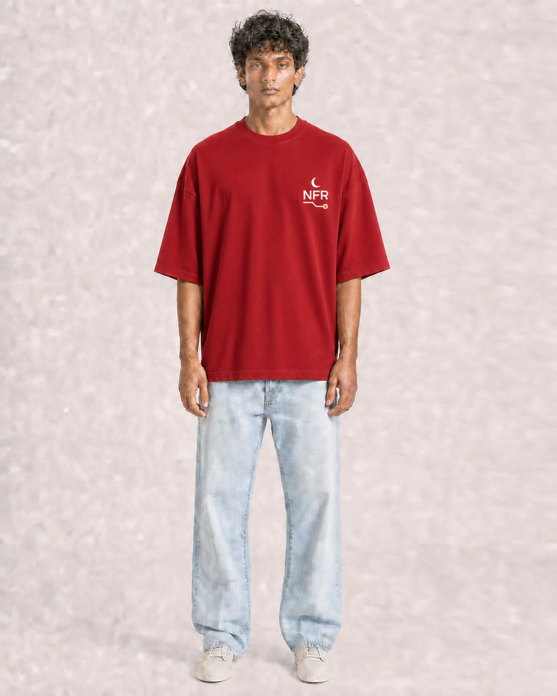 No Fixed Route Red model front pocket