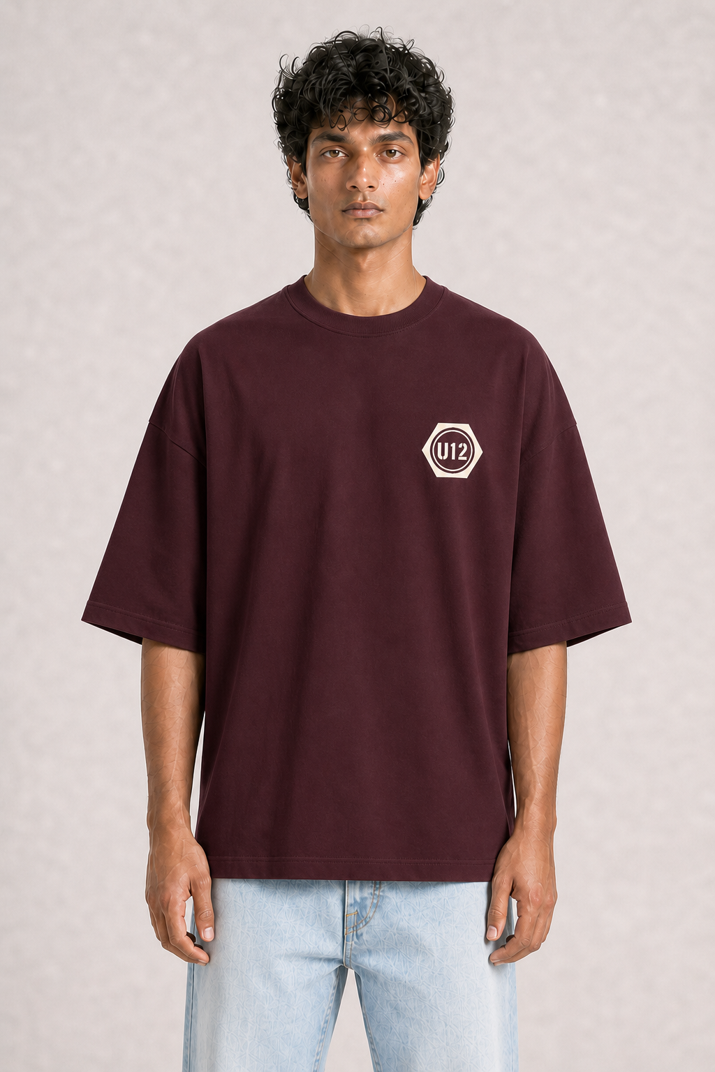 Unit 12 Tool Works Maroon model front pocket detail